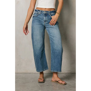 KanCan Loose Barrel Jeans Mid Wash Blue 7/27